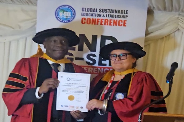 NUPRC chief Komolafe wins global sustainable leadership award in UK