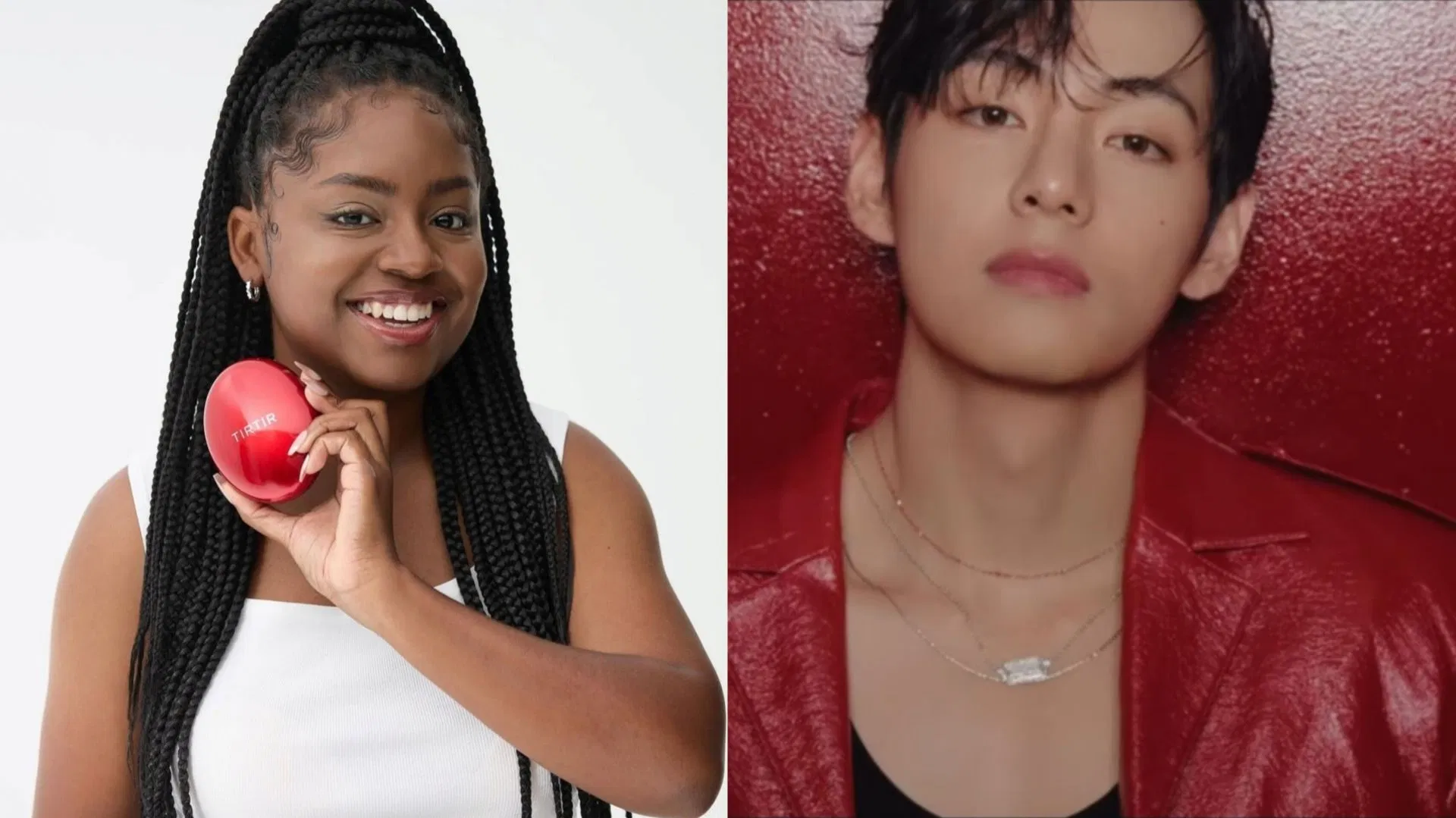 “Everyone was waiting for the return of the King” - Fans react as influencer Darcei reveals TIRTIR signed BTS' Taehyung as ambassador six months ago