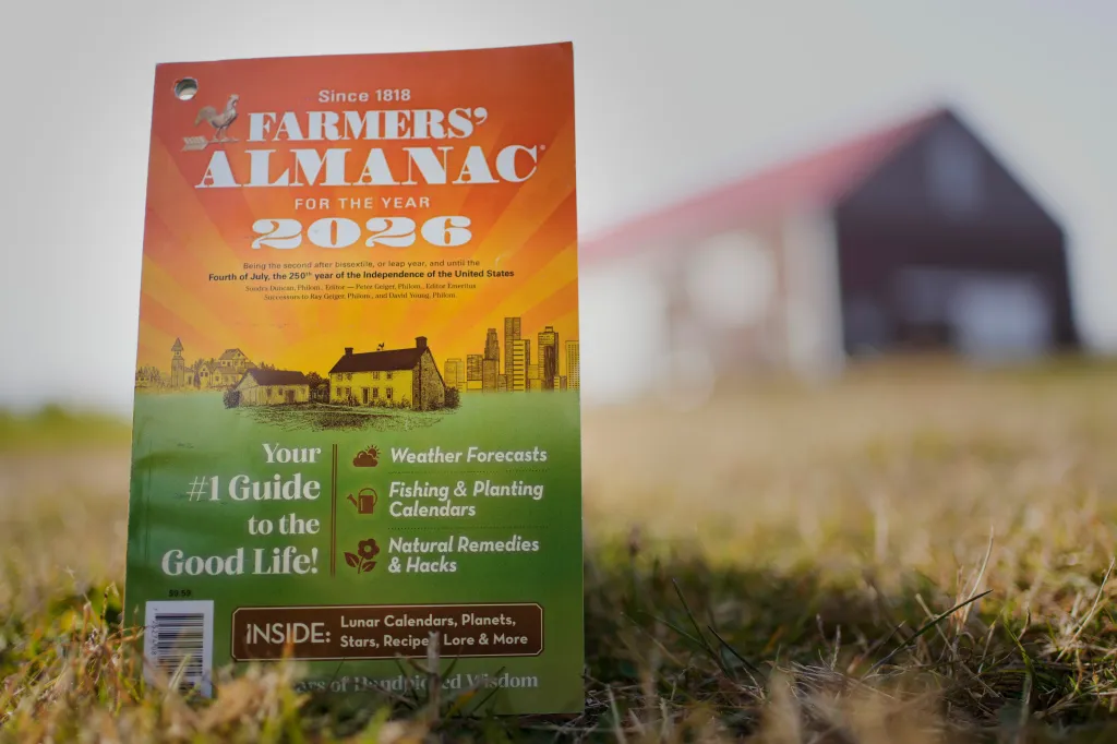 Farmers' Almanac will end 200-year run with 2026 edition