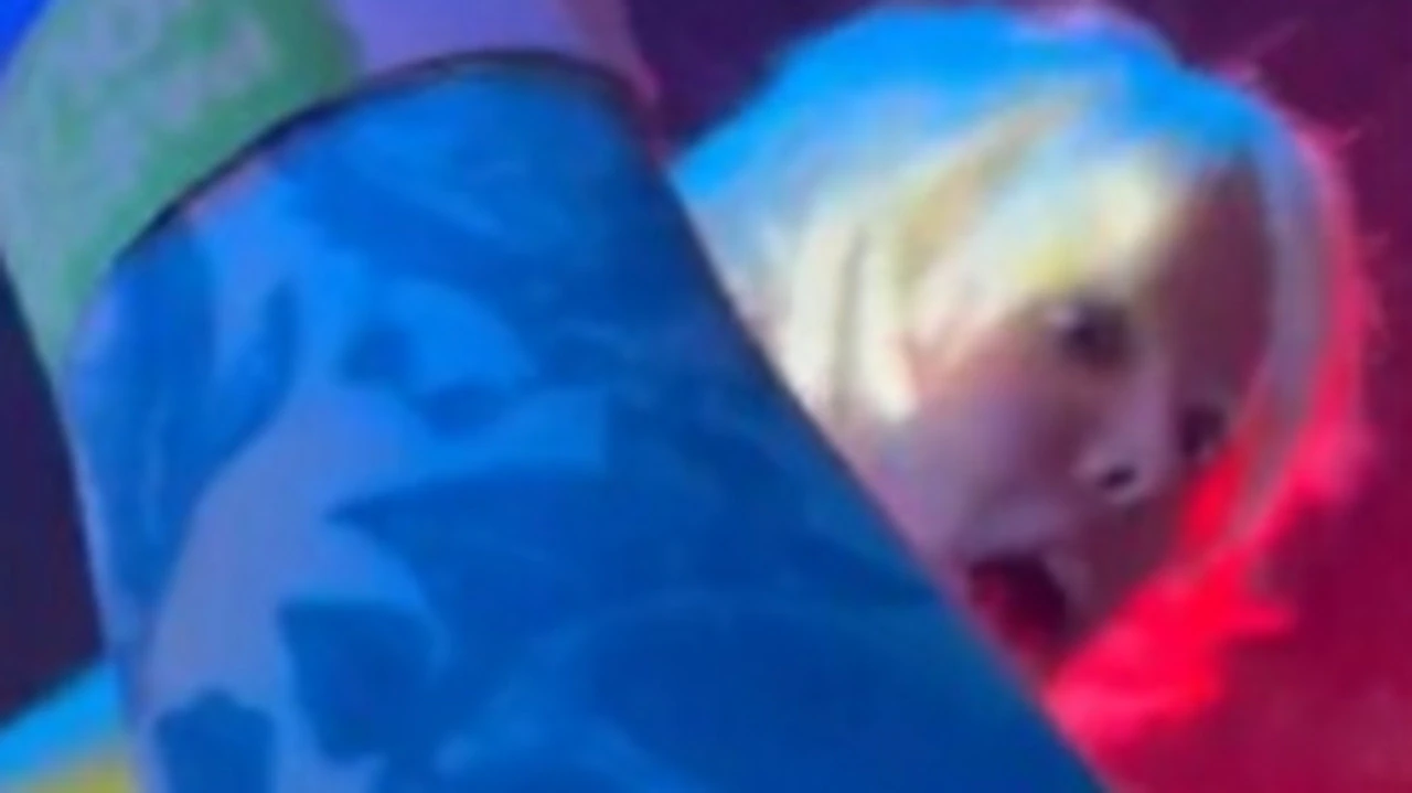 ‘Sick’: Disturbing moment pop star groped on stage by fan