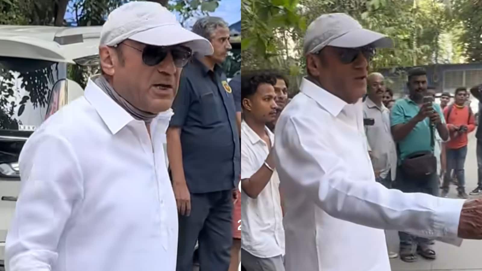 Jackie Shroff Asks Paparazzi To ‘Behave’ At Zarine Khan’s Funeral, Maintains Dignity Amid Chaos | WATCH