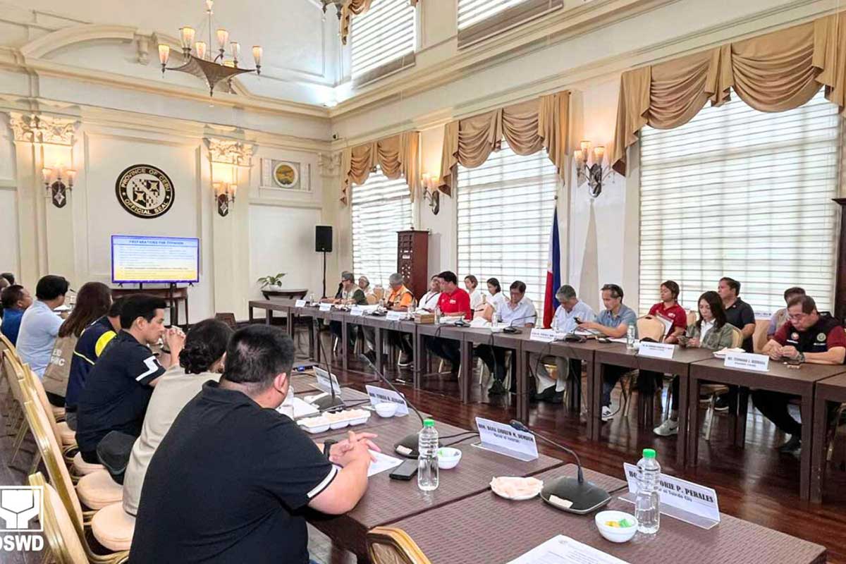 DSWD chief joins PBBM in ‘Tino’ disaster response briefing