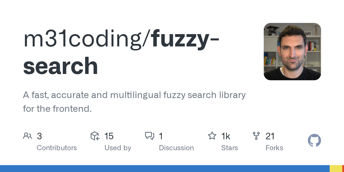 Show HN: Front End Fuzzy and Substring and Prefix Search