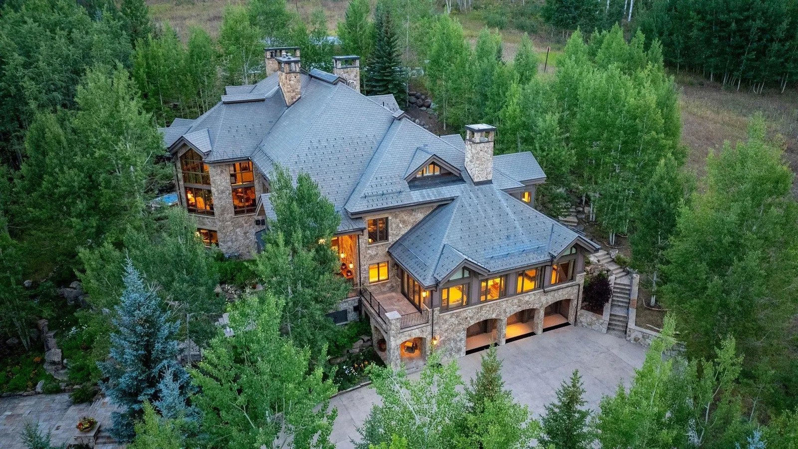 Inside A Grand $45 Million Chateau At A Prime Colorado Ski Resort