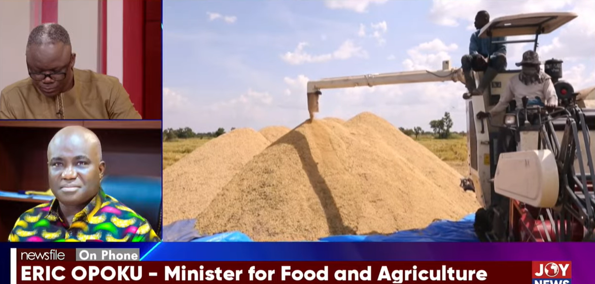 Local rice glut: Gov’t has not failed Ghanaians – Agric Minister