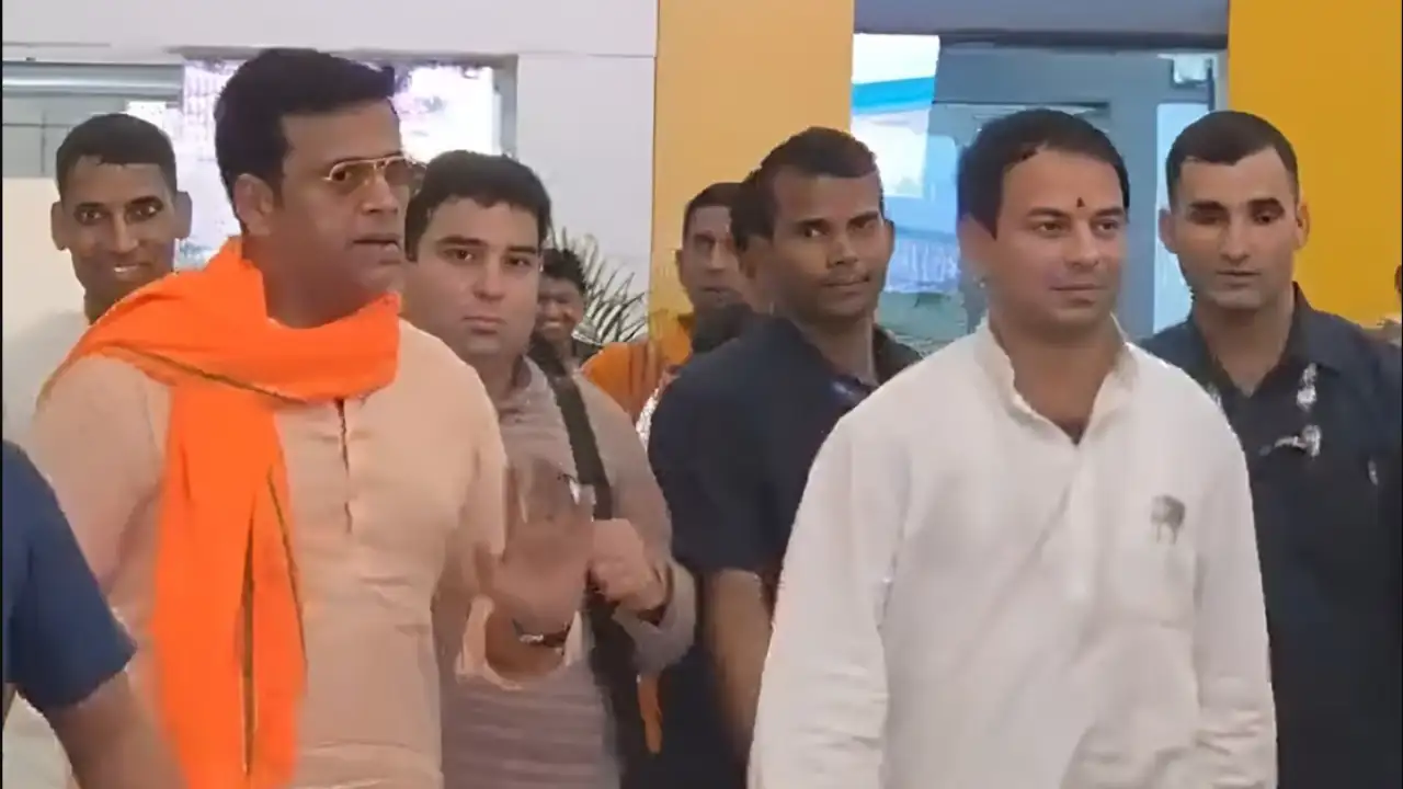 ‘We’re on Same Page’: Is Lalu’s Rebel Son Tej Pratap Hinting at an NDA Crossover After Airport Meet with Ravi Kishan?