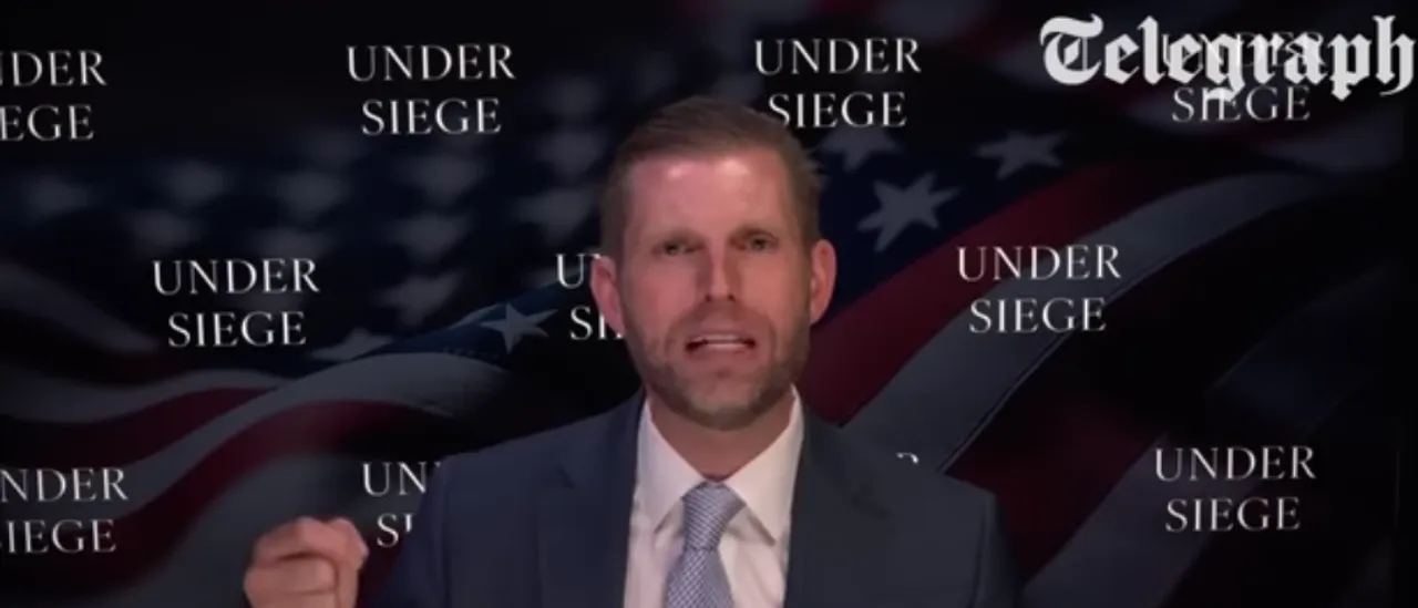 Eric Trump Erupts On Podcaster For Suggesting Siege Against His Family Was Just Normal Politics