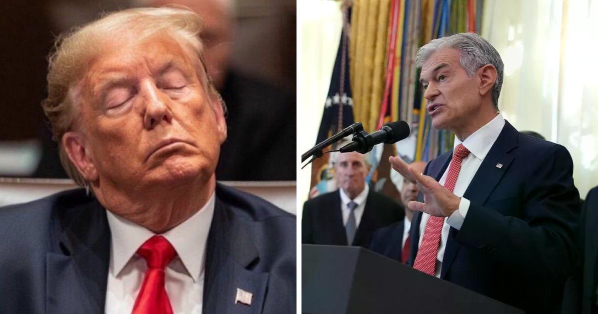 Dr. Oz Links Dementia and Obesity as Trump Slumps Just Feet Away — Netizens Call Out the Awkward Irony