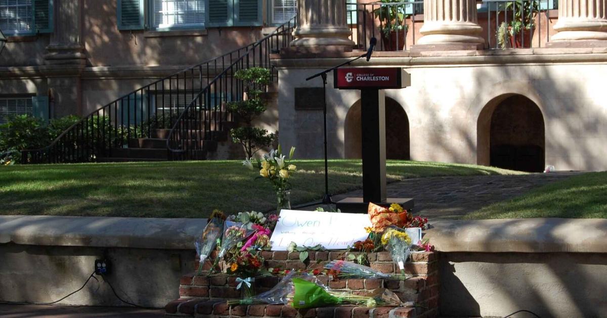 College of Charleston student Owen Kenney memorialized