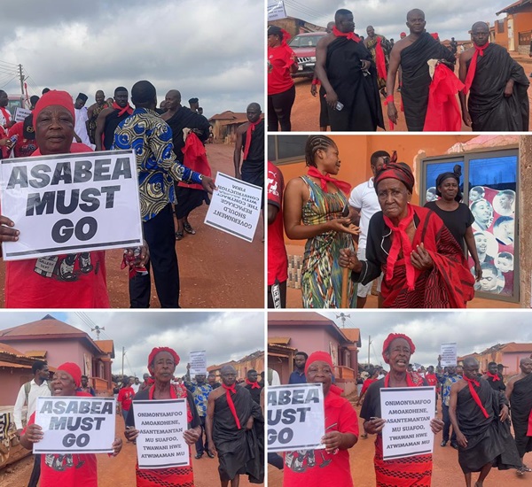 A/R: Atwima chiefs pledge to campaign for NDC in 2028 polls if Mahatma fixes poor roads