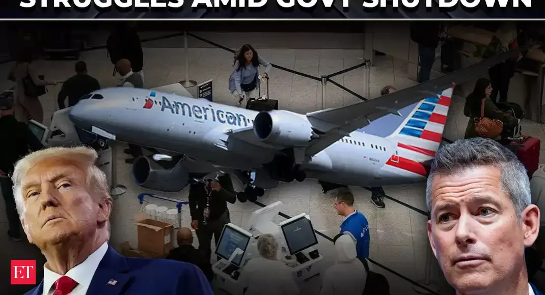 US Air travel collapses: 800+ flights cancelled nationwide amid govt shutdown; 40 airports affected