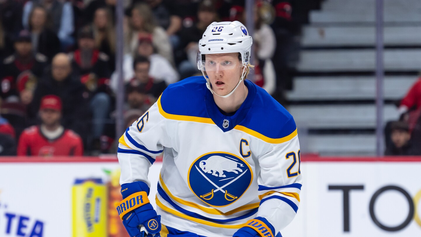 Sabres captain Rasmus Dahlin is taking leave of absence, returning to Sweden