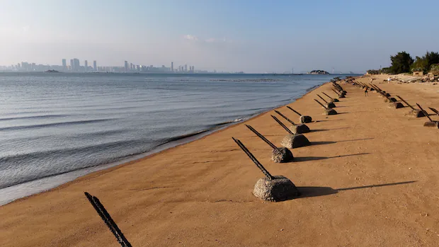 If China invades Taiwan, these islands would be on the front line. But there's little panic here