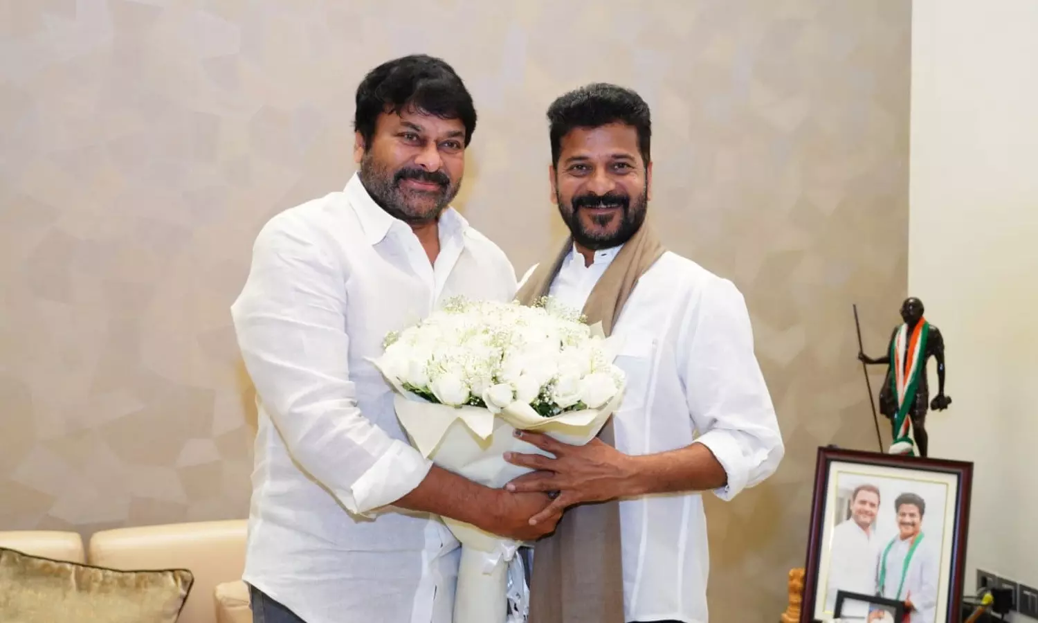 Chiranjeevi Extends Warm Birthday Wishes To CM Revanth Reddy