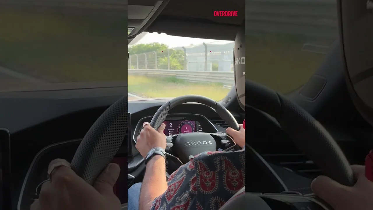 Skoda Octavia RS 0-100 km/h Test | Real Acceleration Time at Buddh International Circuit! | N18S