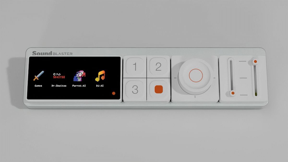 Sound Blaster’s new modular DAC lets you hyper-customize Hi-Res Audio from phones, PCs and games consoles… and yes, it has AI