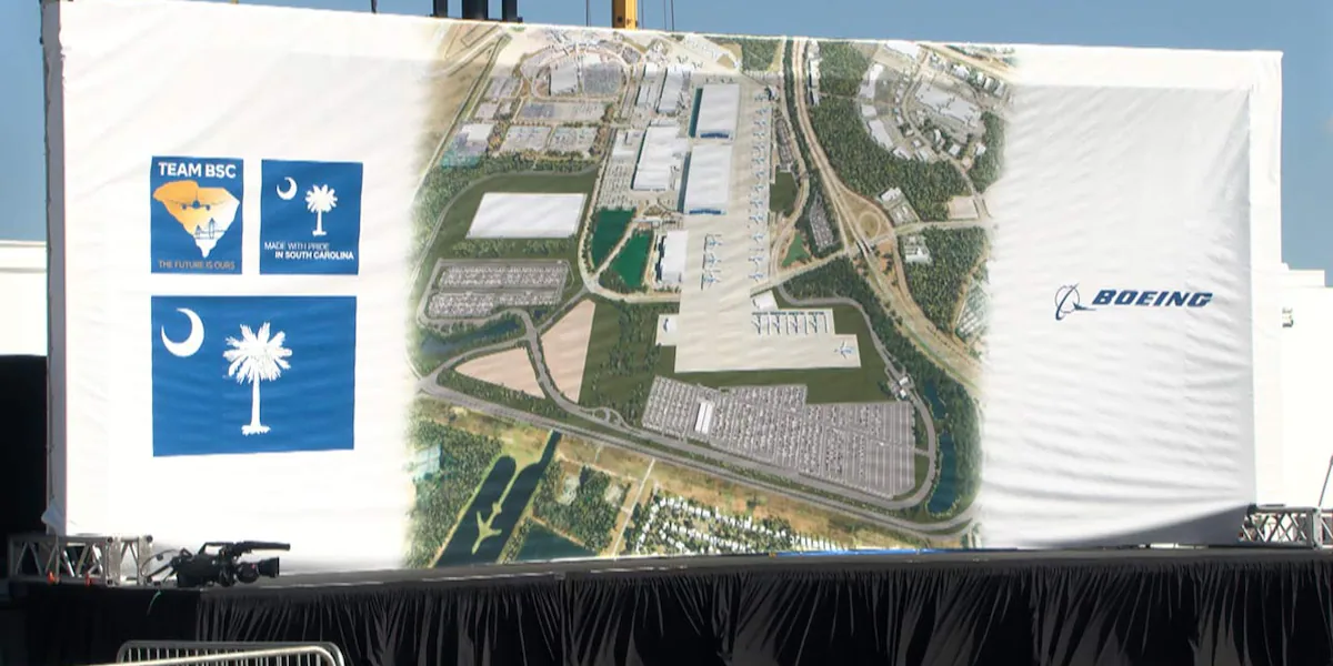 Boeing South Carolina breaks ground on North Charleston facility expansion
