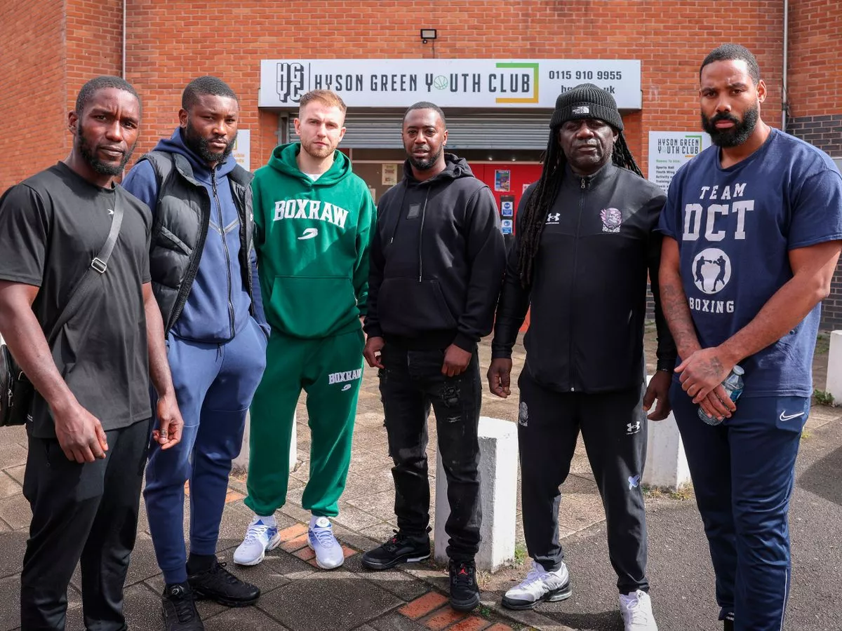 Ekow Essuman doding puddles as well as punches on route to the top