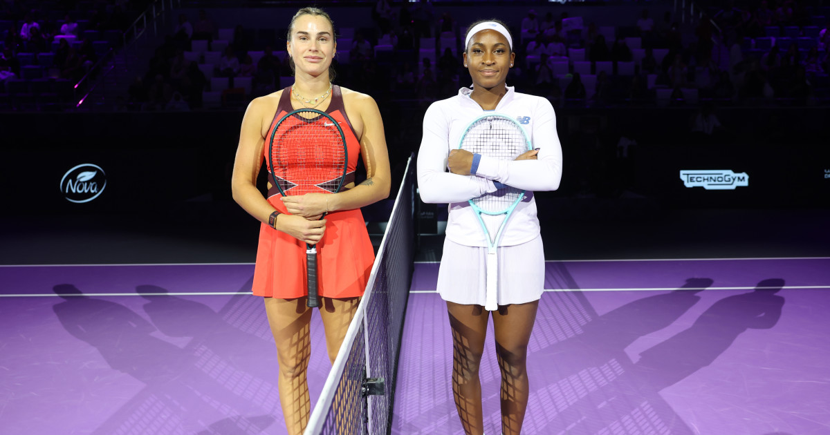 Aryna Sabalenka Calls WTA Finals Energy 'Contagious’ After Ending Coco Gauff’s Title Defense