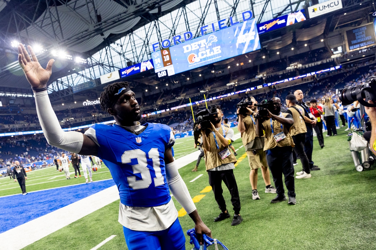 Lions All-Pro safety will miss third straight game; 6 others questionable vs. Commanders