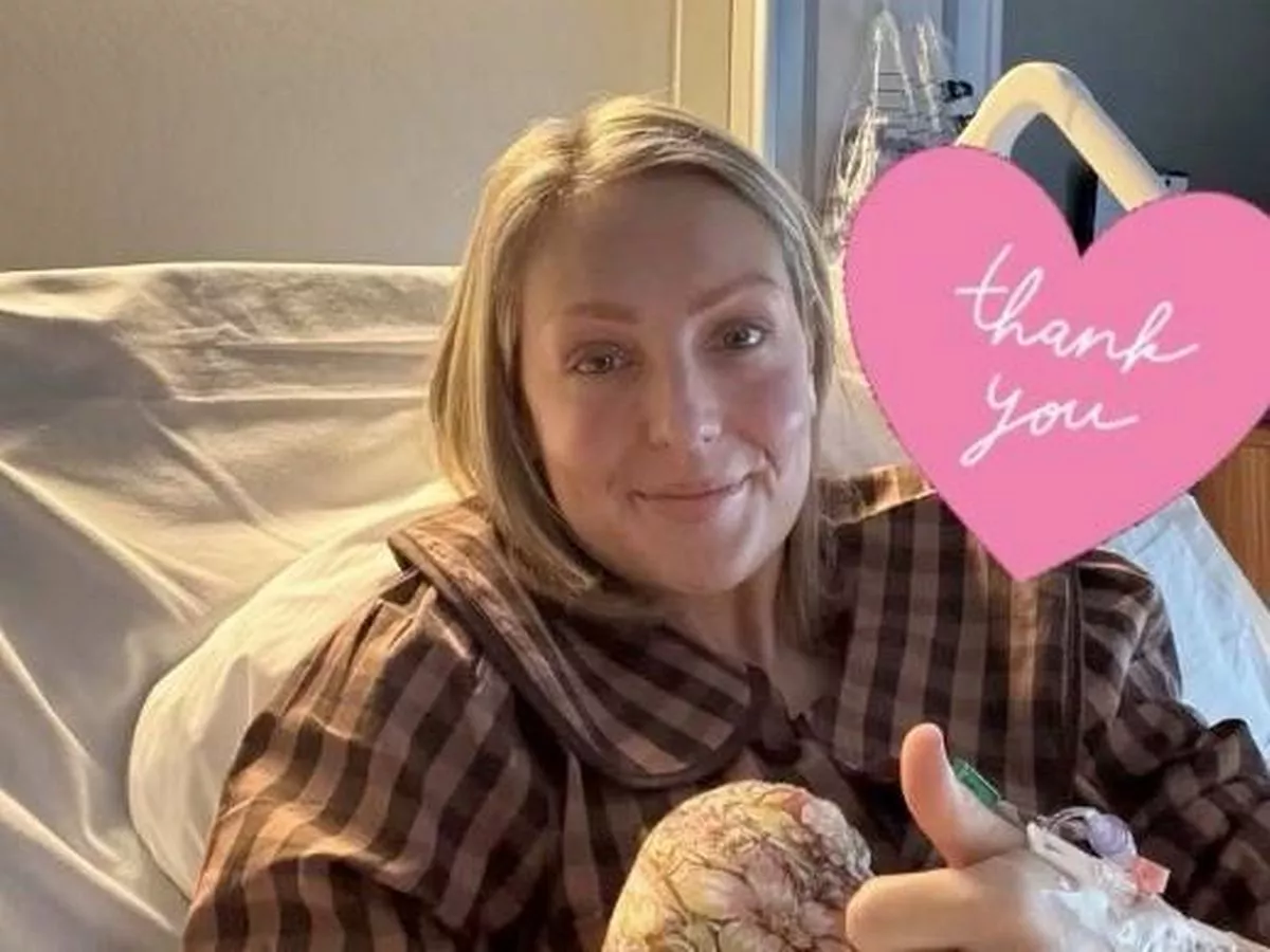 Strictly's Amy Dowden shares health update from hospital after second mastectomy surgery