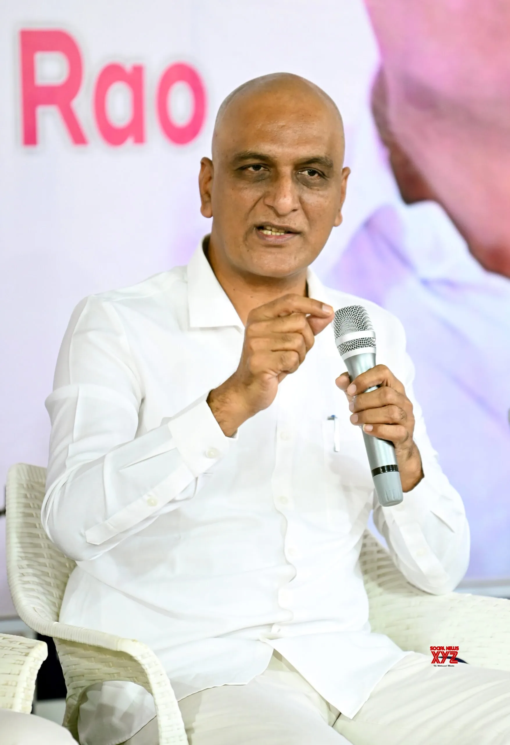 Hyderabad: BRS MLA Harish Rao Addresses Media #Gallery