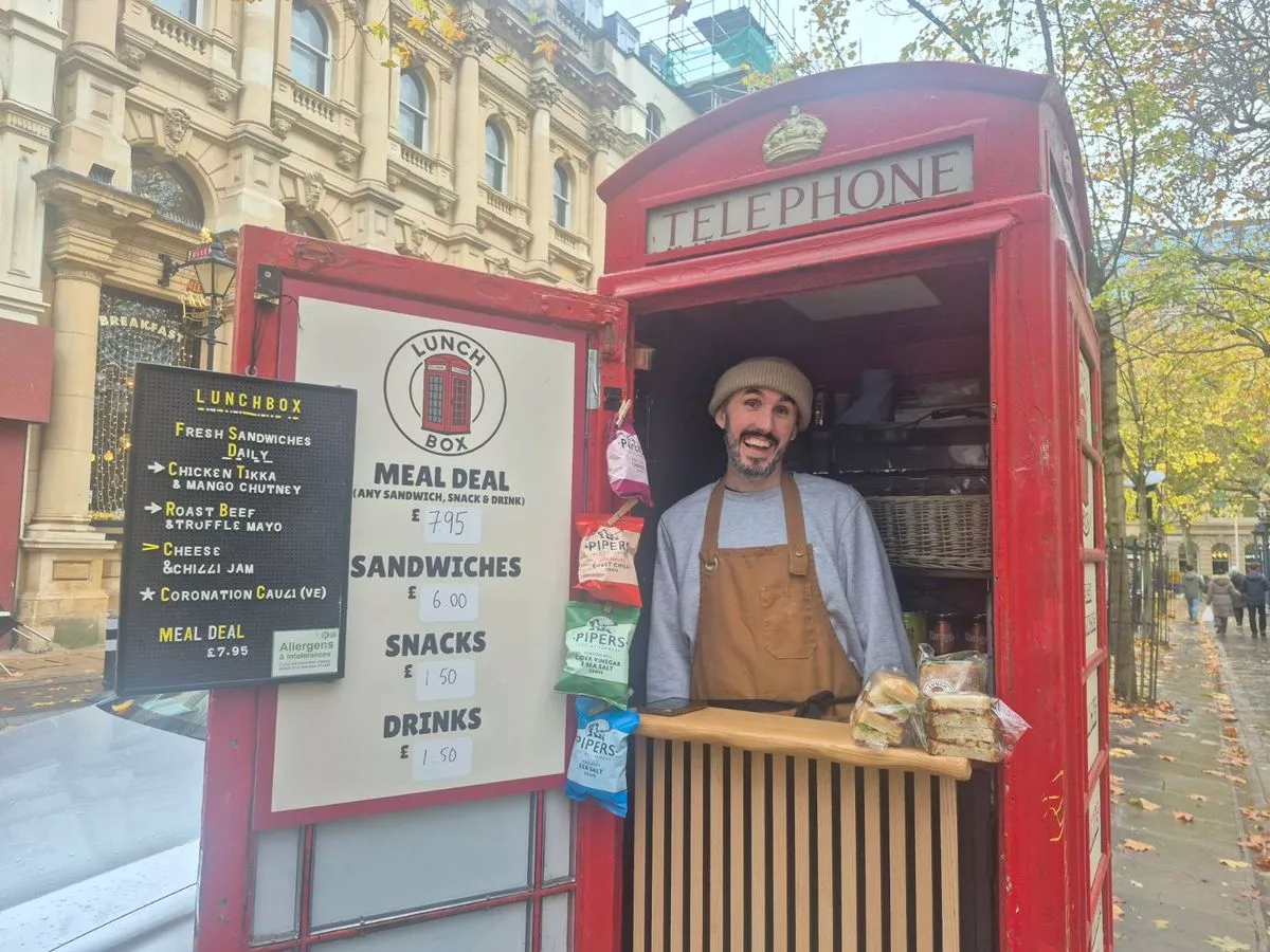 Tiny Pigeon Park lunch spot opens - and you've probably tried his food without realising