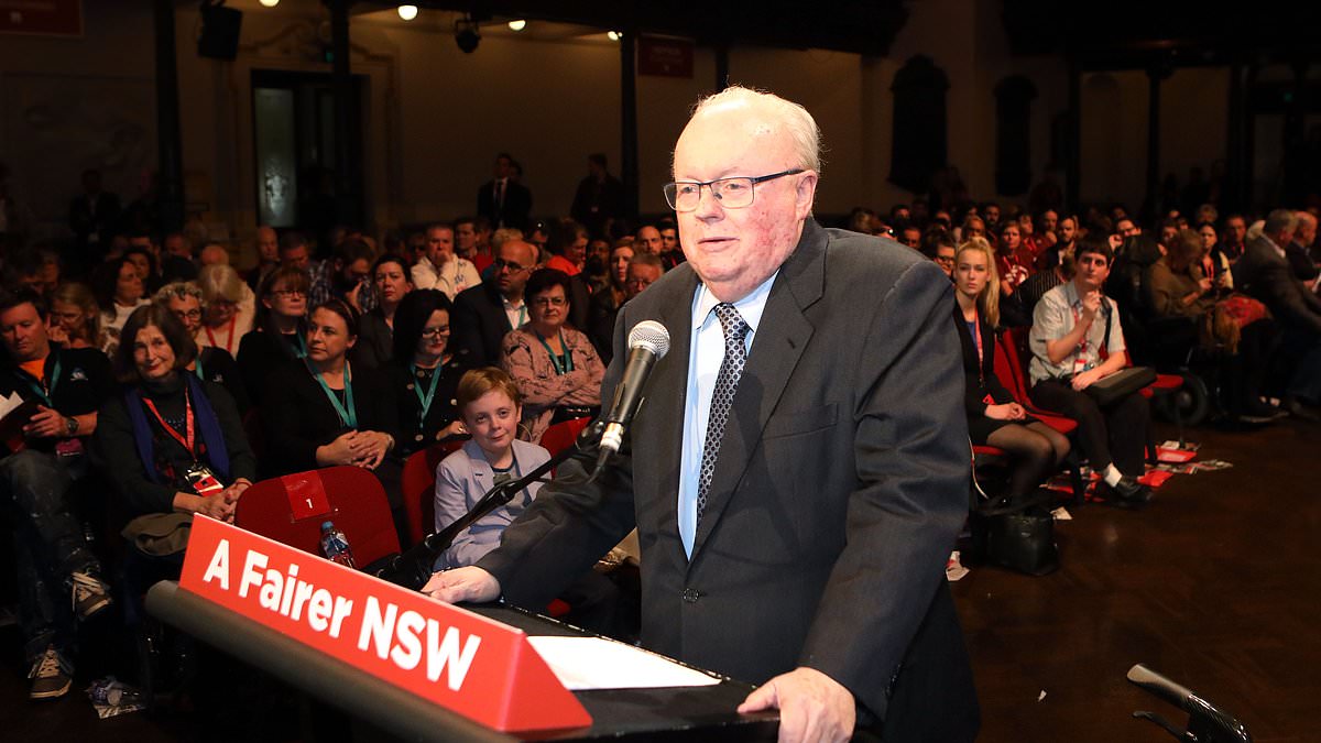 Political icon Graham Richardson dies age 76 - as the final promise he made to his teenage son right before his death is revealed