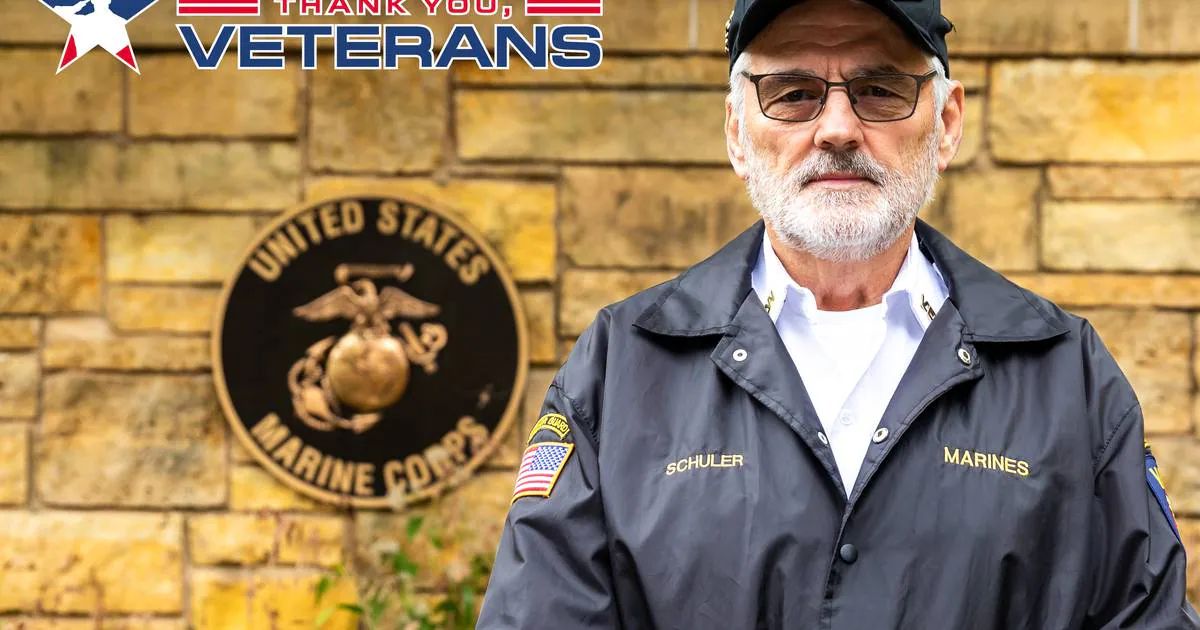 Marine veteran serves memorial squads at Abraham Lincoln National Cemetery and Wilmington