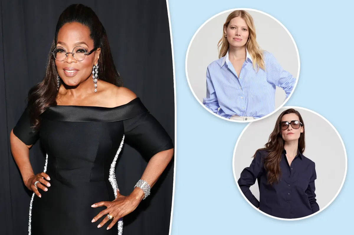 Oprah swears by this ‘genius’ button-up that ‘never gapes’ — and it’s on sale