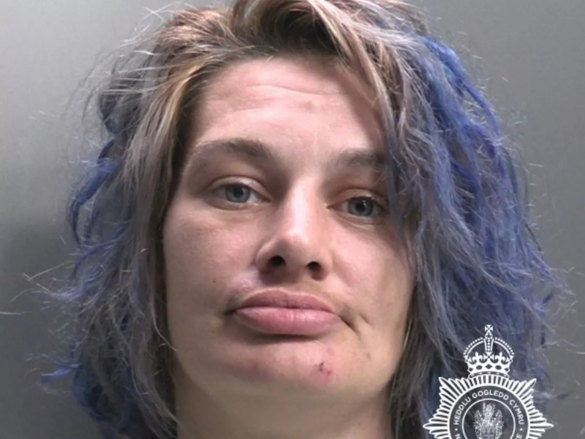 Woman seen smashing bottle on CCTV - moments later she did something horrific with it