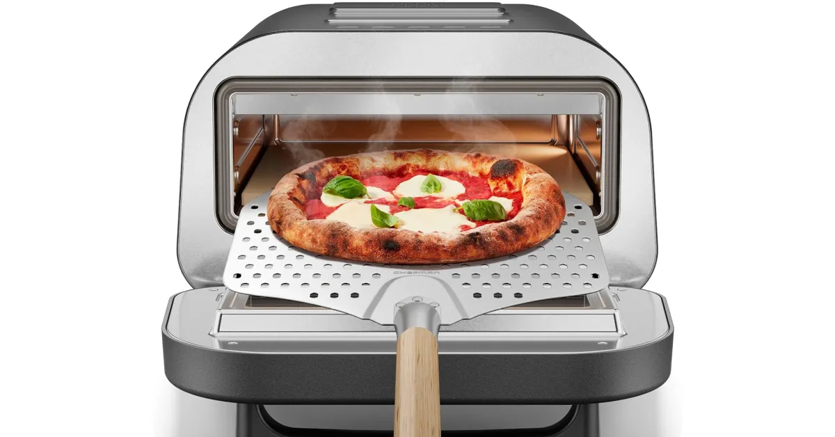 CHEFMAN's Indoor Pizza Oven comes with a stone and peel for your favorite styles at a new $160 low (Reg. up to $400)