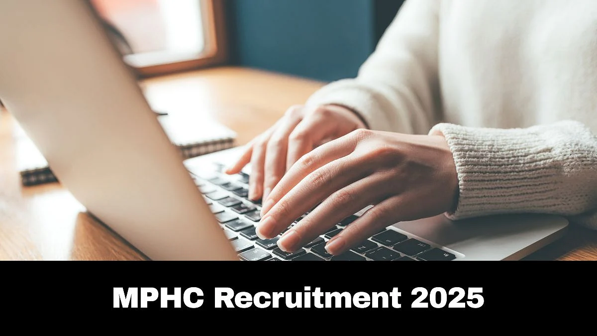 MPHC Recruitment 2025: Application Process Underway; Check Selection Process & Other Details Here
