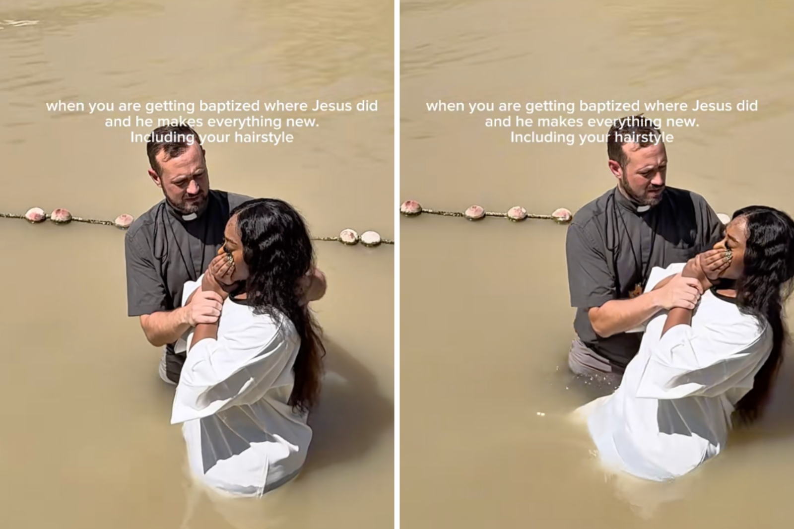 Millennial Woman Gets Baptized, She’s Not Prepared for How It Goes Wrong