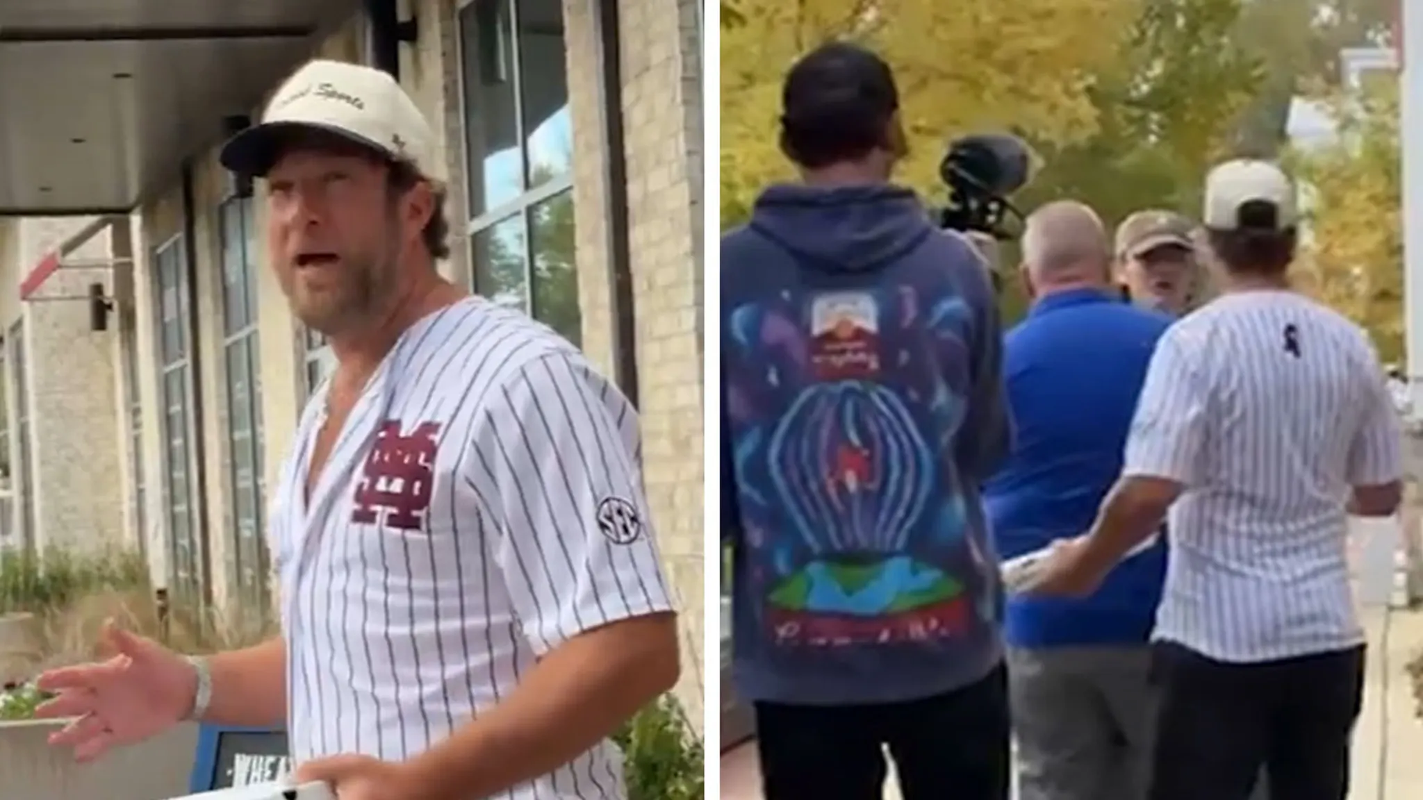 Dave Portnoy Confronted by Antisemitic Heckler Outside Mississippi Shop, on Video