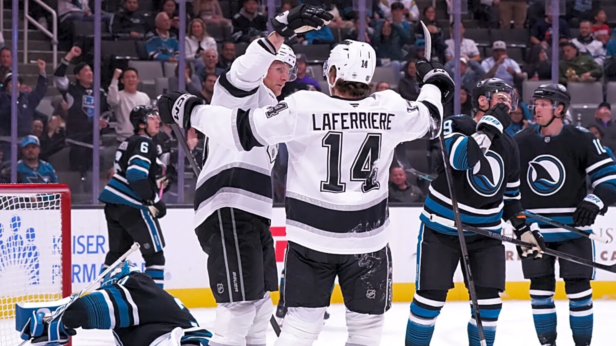 Kings Overcome Sharks’ Comeback and Shooting Barrage for Narrow Win