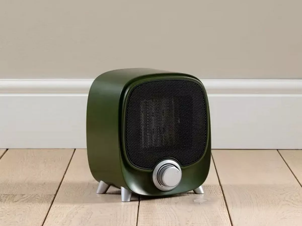 Dunelm's 'small but powerful' £30 retro heater helps 'delay putting the heating on'
