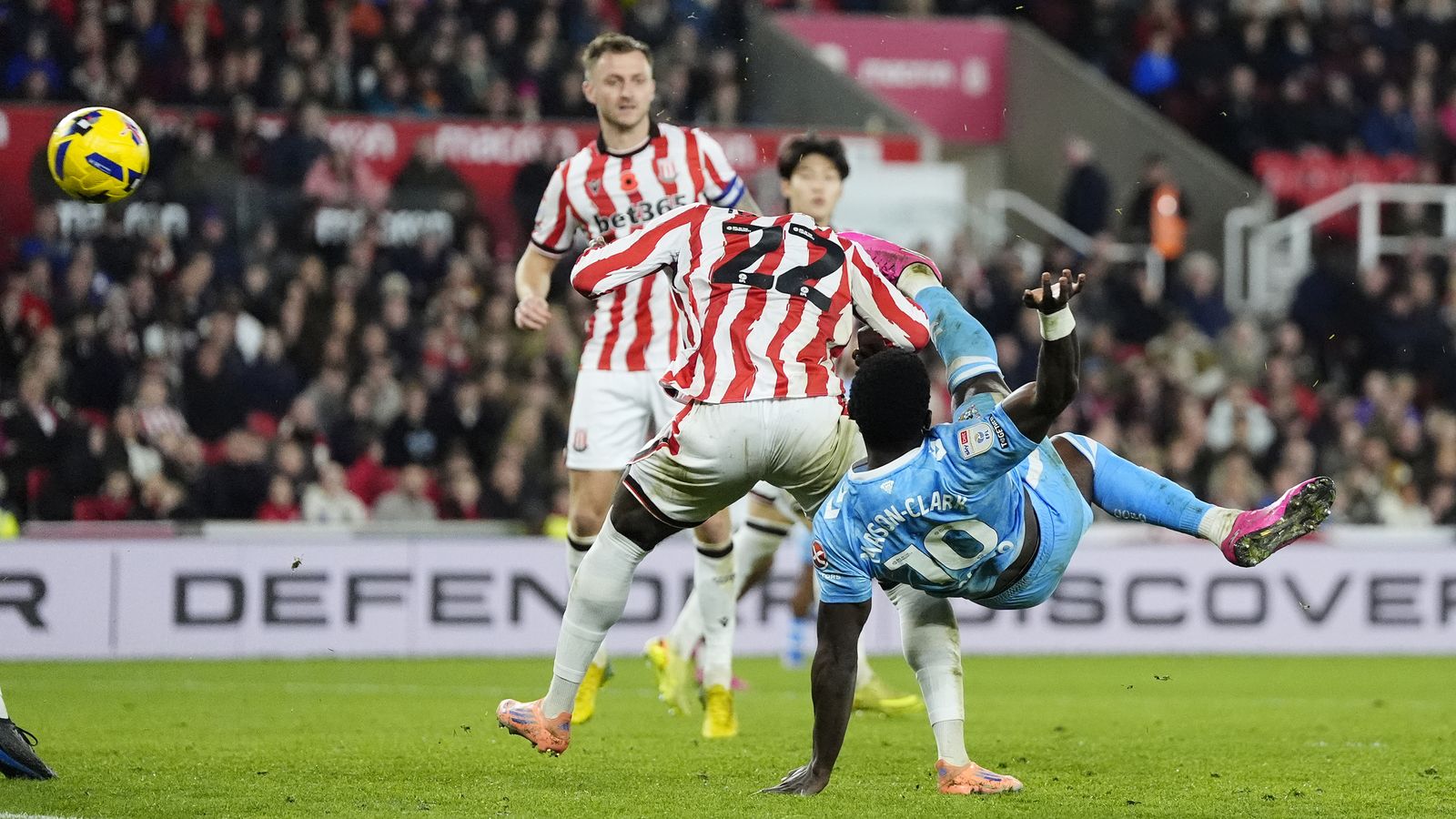 Coventry stike late to win at Stoke and extend Championship lead