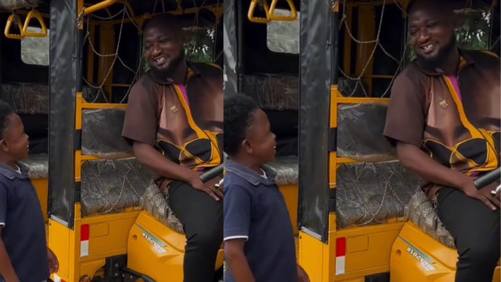 Funny Face shares a heartfelt moment with Don Little