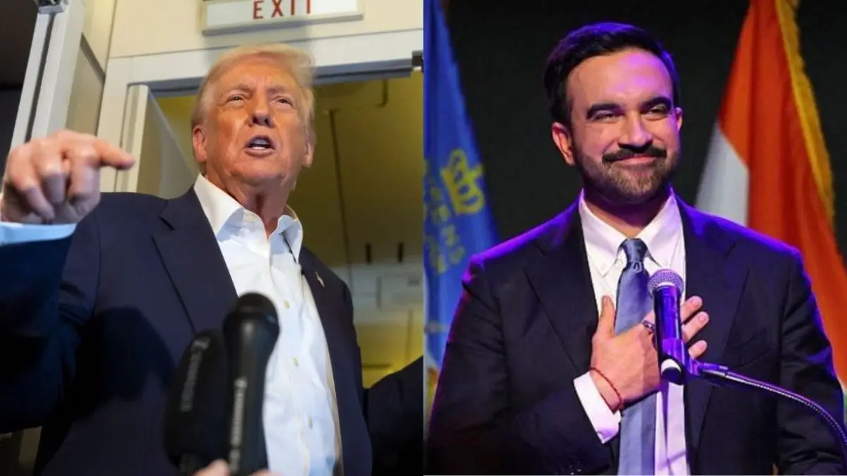 Trump Slams Zohran Mamdani's "Very Angry" Speech, Says NYC Mayor-Elect Off To A "Bad Start"