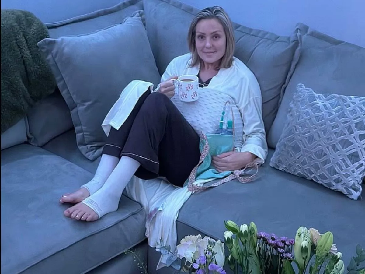 Strictly star Amy Dowden forced to watch show from home after second mastectomy