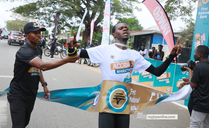 David Nakousi wins FNB Accra Marathon for second consecutive year