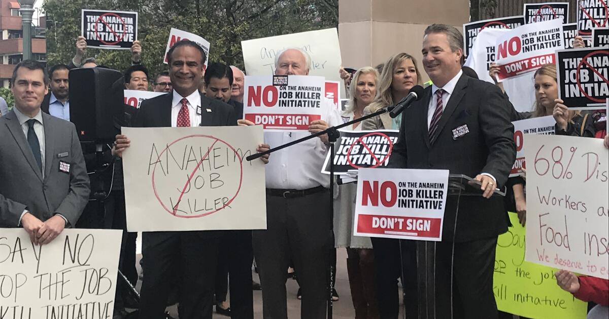 Federal prosecutors recommend time served for ex-Anaheim Chamber CEO