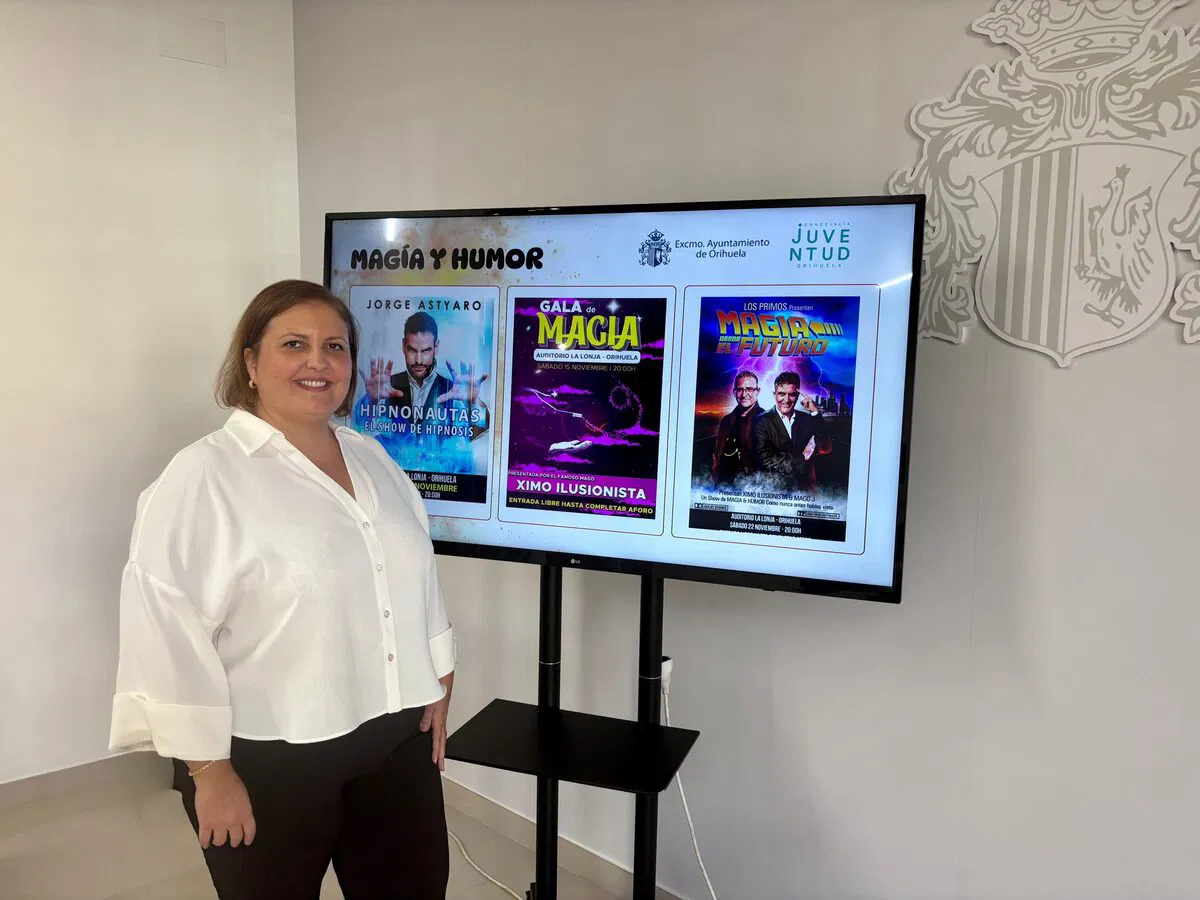 Orihuela announces magic and hypnosis series