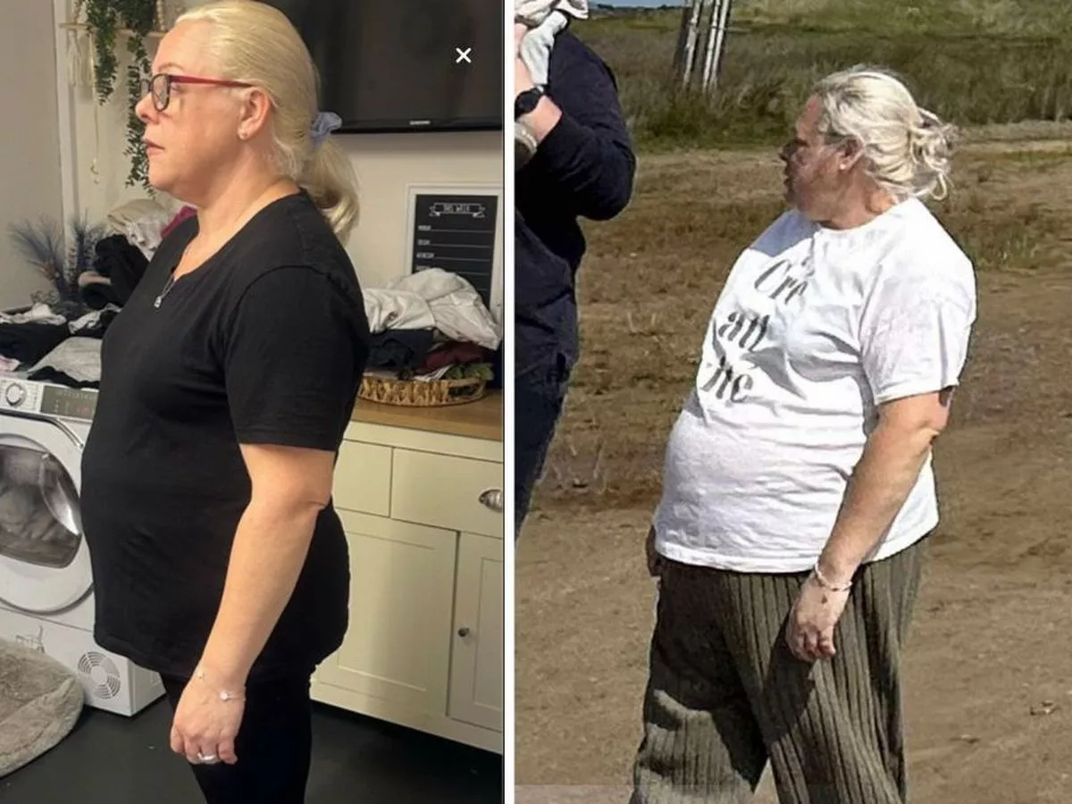Manchester woman, 43, is 'happier than I've been in years' after losing 2.5 stone