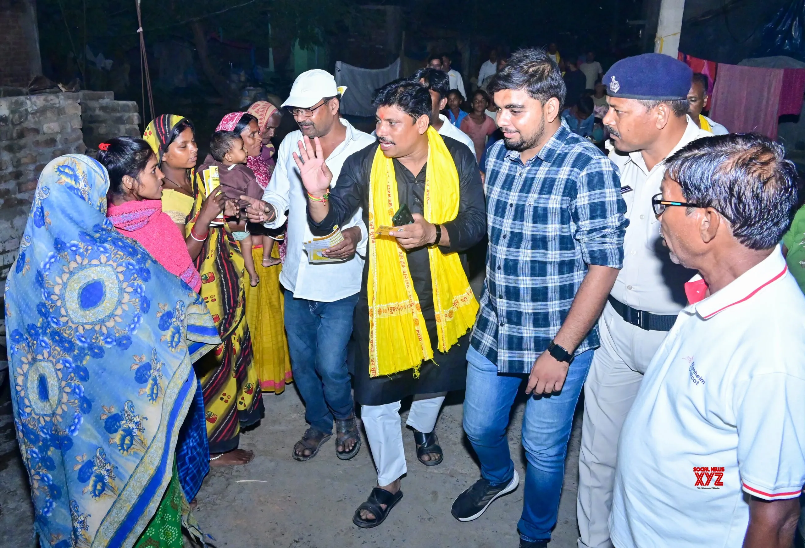 Bhagalpur: Ajay Rai Campaigns in Nathnagar Assembly Constituency #Gallery
