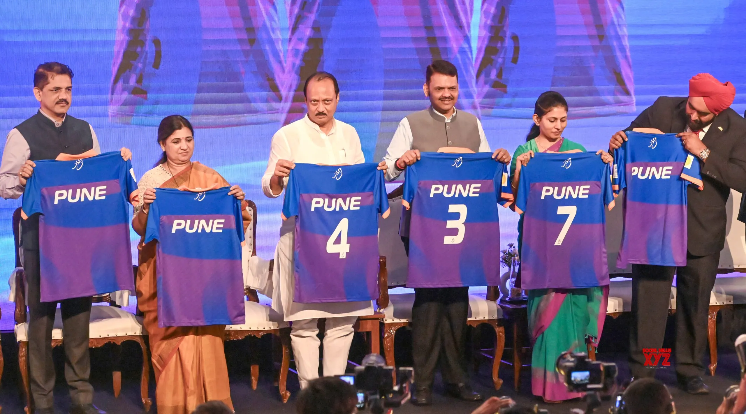 Devendra Fadnavis Unveils Mascot and Logo of Pune Grand Tour #Gallery
