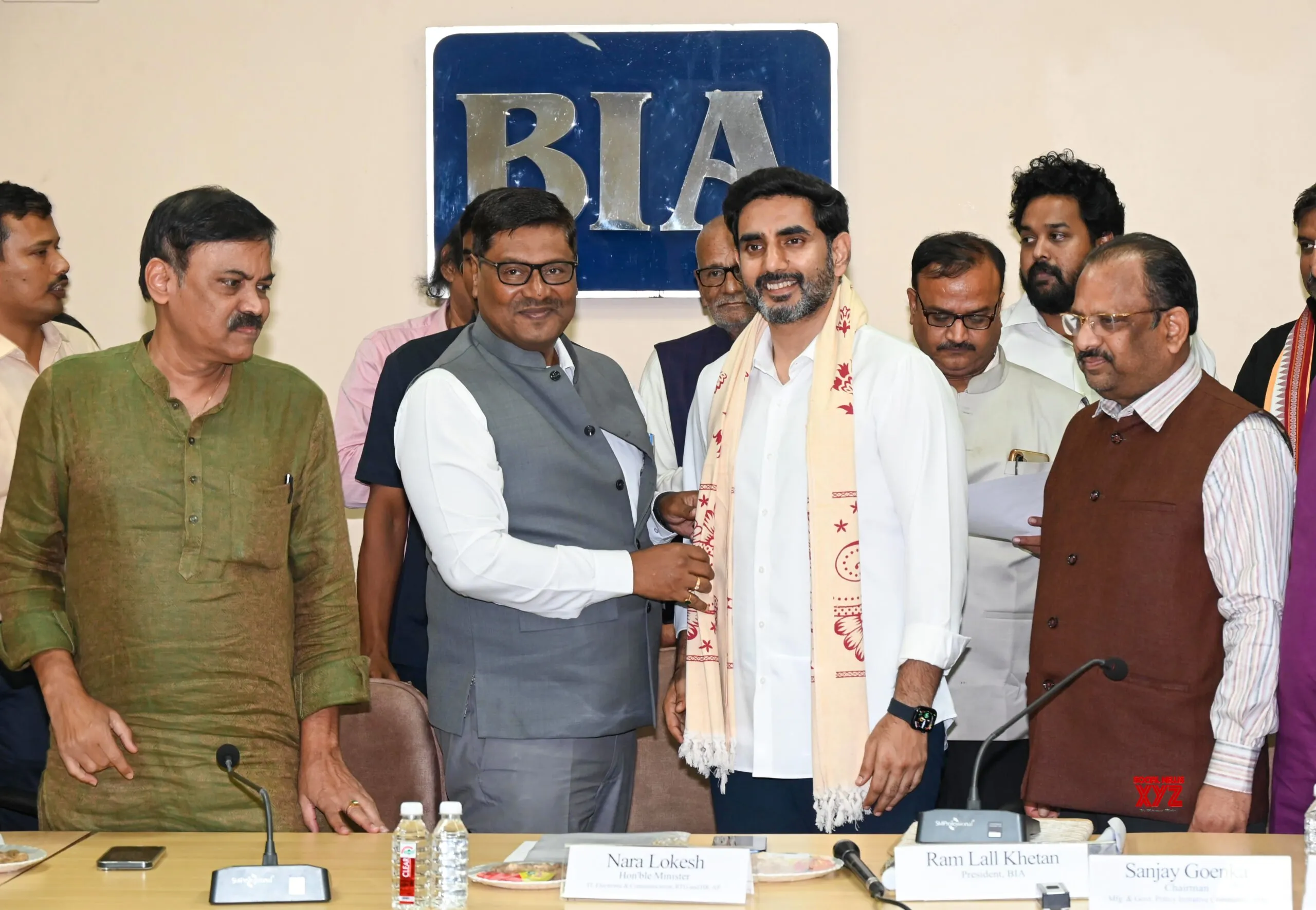 Nara Lokesh Felicitated in Patna #Gallery