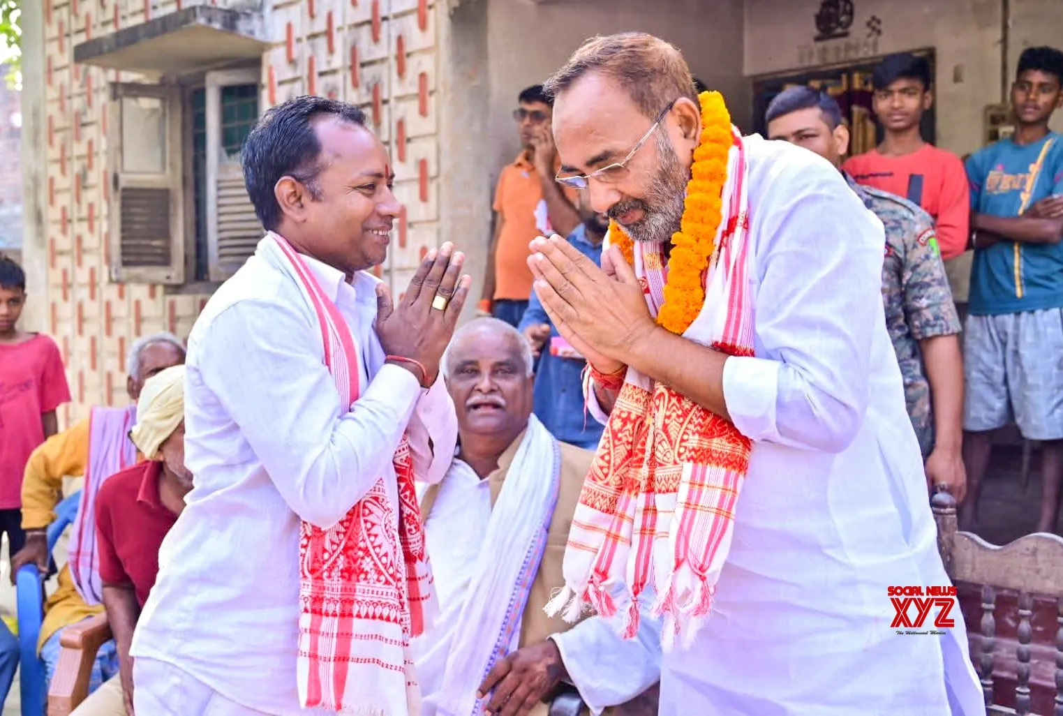 East Champaran: Shyam Babu Yadav Campaigns in Pipra Constituency #Gallery