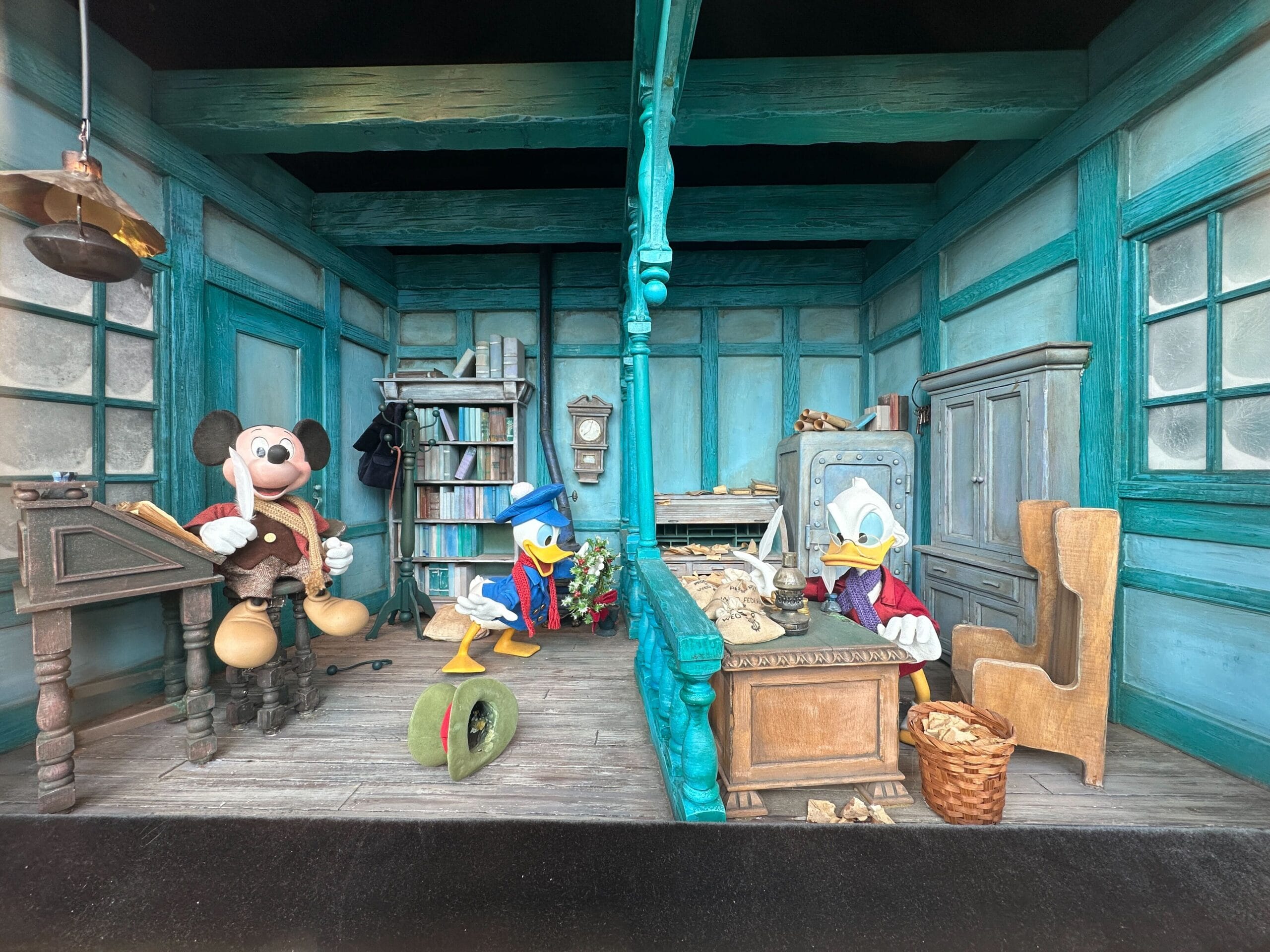 Mickey’s Christmas Carol Window Displays Return to Magic Kingdom for 2025 Season